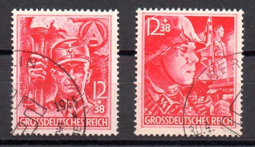 Alemania Imperio Nº Yvert 825/26 Nº Michel 909/10 (o) - Matasellos caducado-